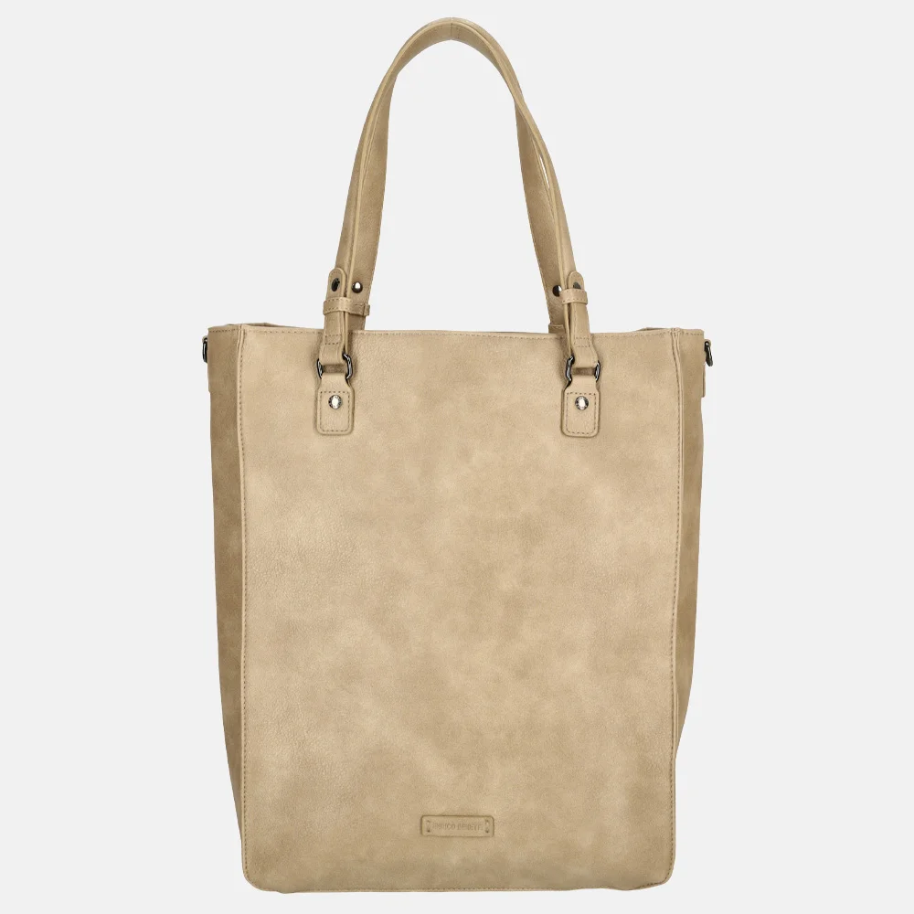 Enrico Benetti Lily shopper 17 inch mid taupe bij Duifhuizen
