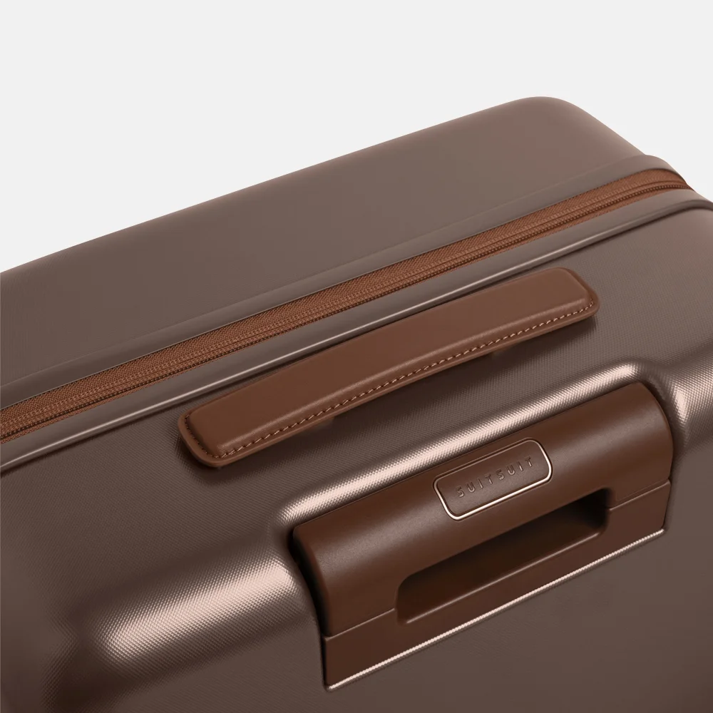 SUITSUIT Fab Seventies Special Edition reiskoffer 66 cm chocolate brown bij Duifhuizen