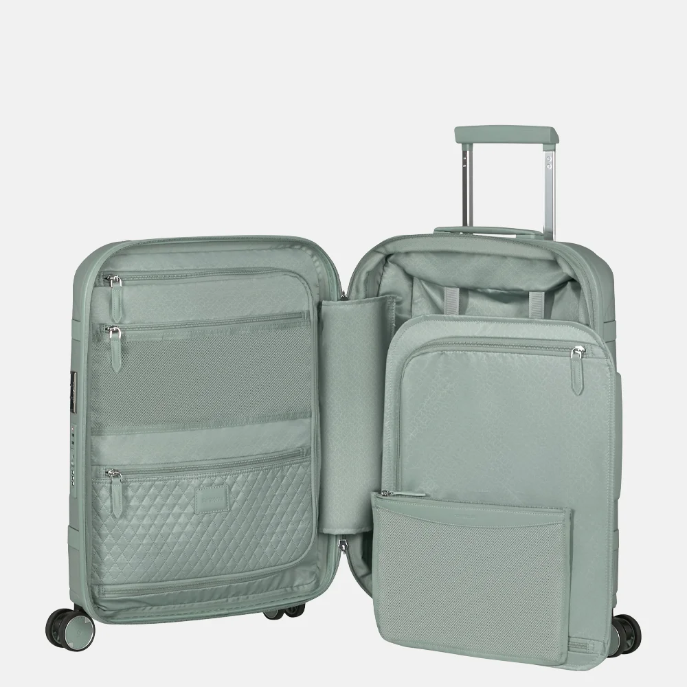 Samsonite Image Spinner handbagage koffer expendable 55 cm thyme bij Duifhuizen