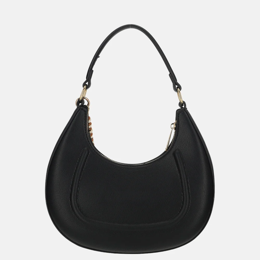 Firenze buideltas met bagcharm S black bij Duifhuizen