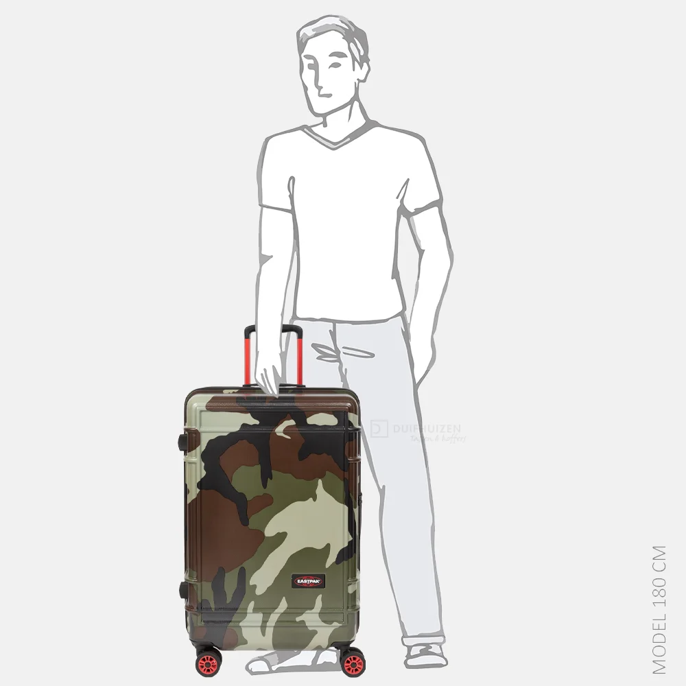 Eastpak Resist'R Zip reiskoffer L camo bij Duifhuizen