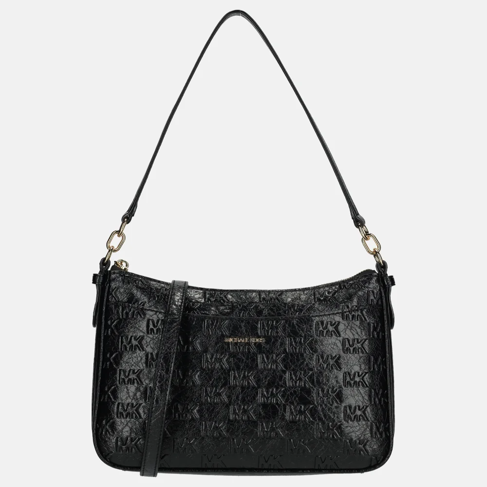 Michael Kors Jetset crossbody tas black bij Duifhuizen