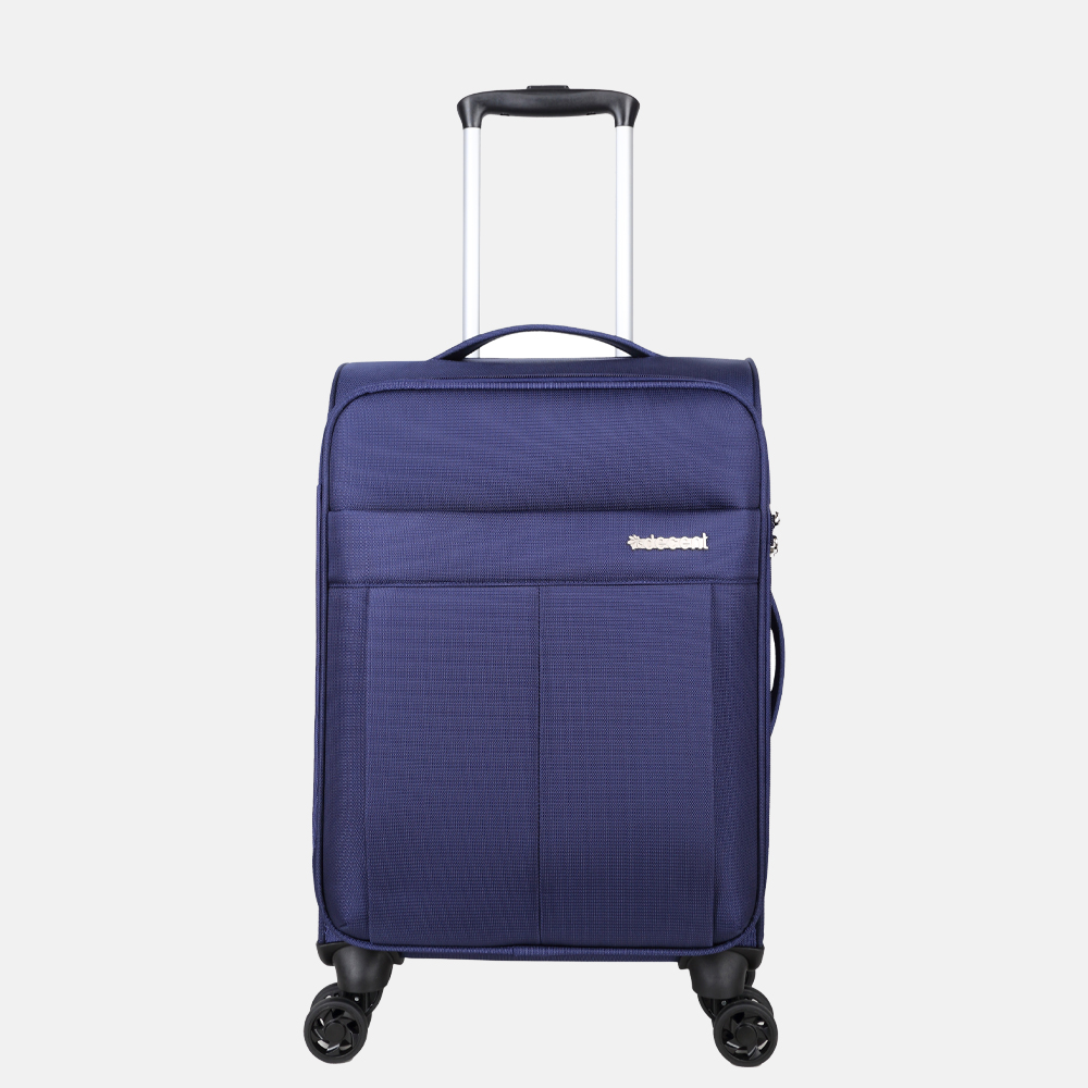 Decent D-Upright koffer 55 cm donkerblauw
