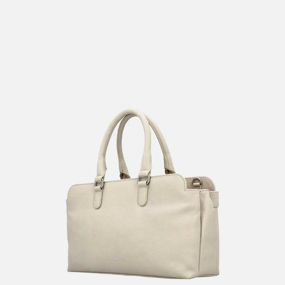 Charm London Washington handtas creme bij Duifhuizen