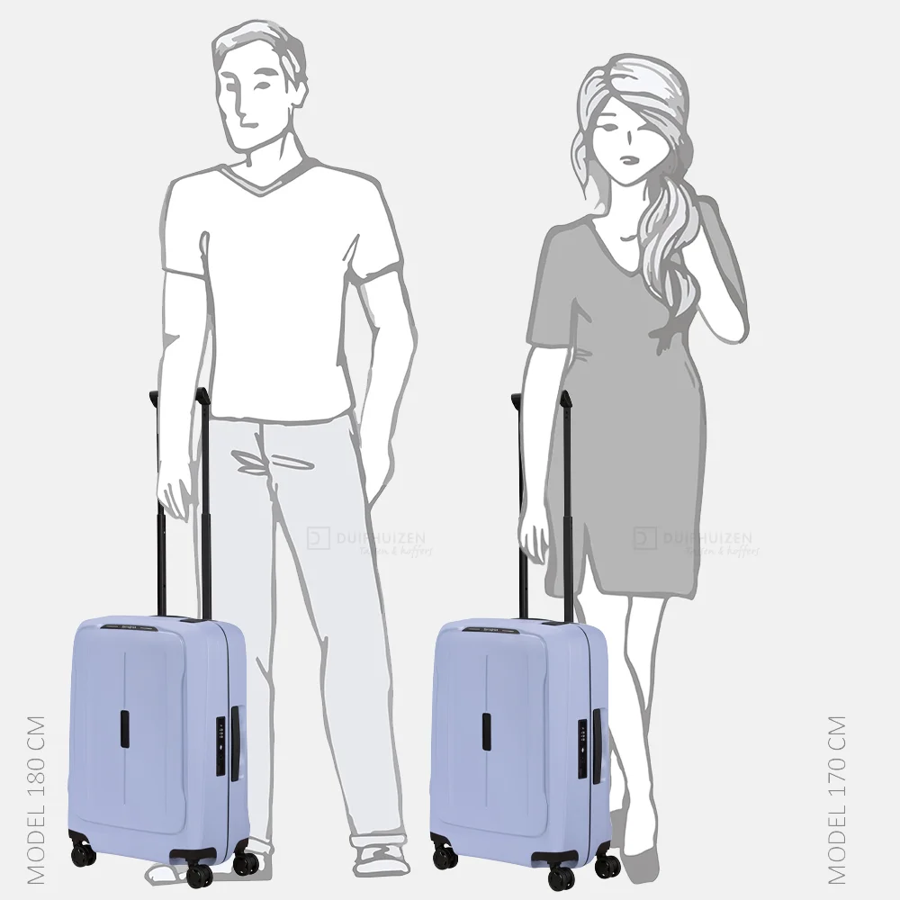 Samsonite Essens handbagage koffer 55 cm lavender bij Duifhuizen