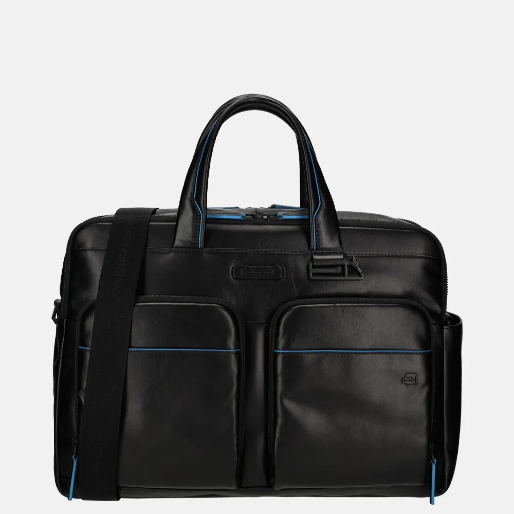 Piquadro laptoptas 15.6 inch nero