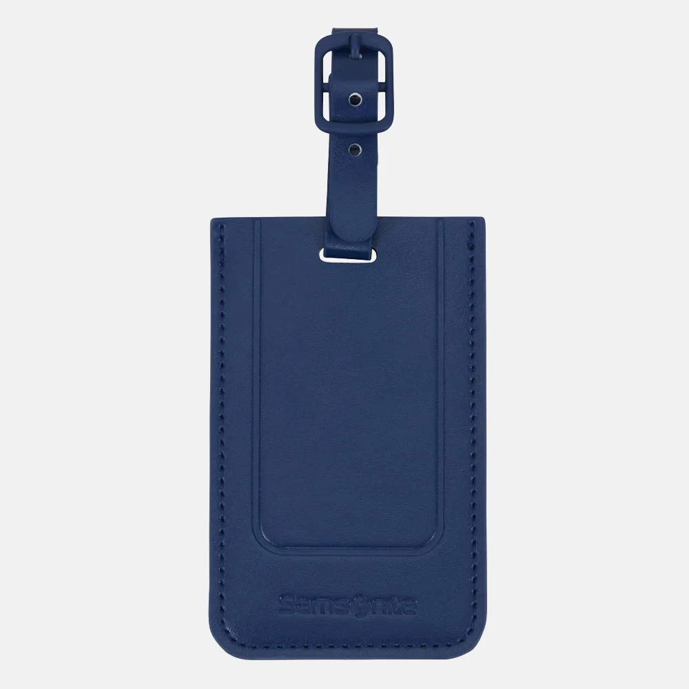 Samsonite Revolution kofferlabel midnight blue