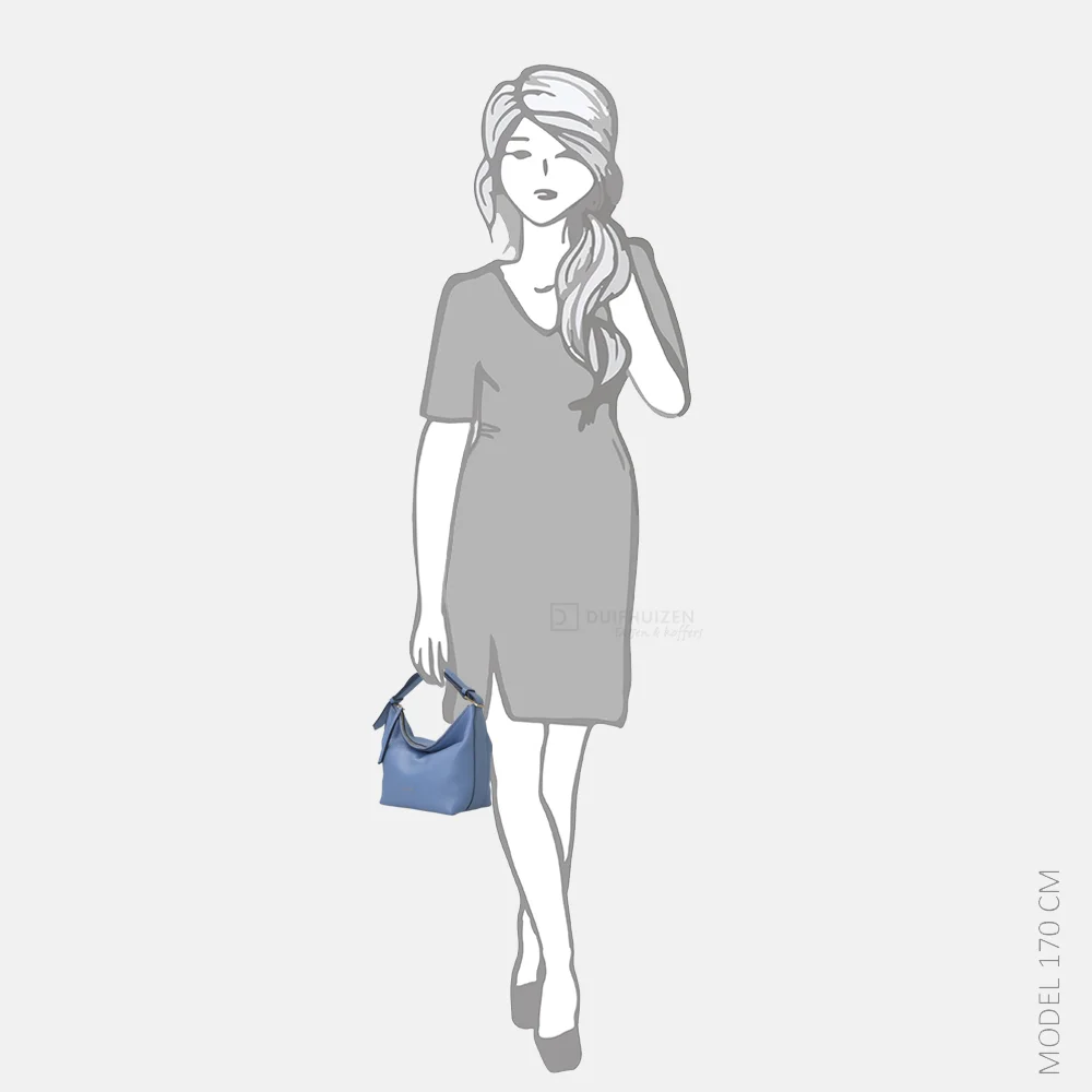 Loulou Essentiels Marie handtas hortensia bij Duifhuizen