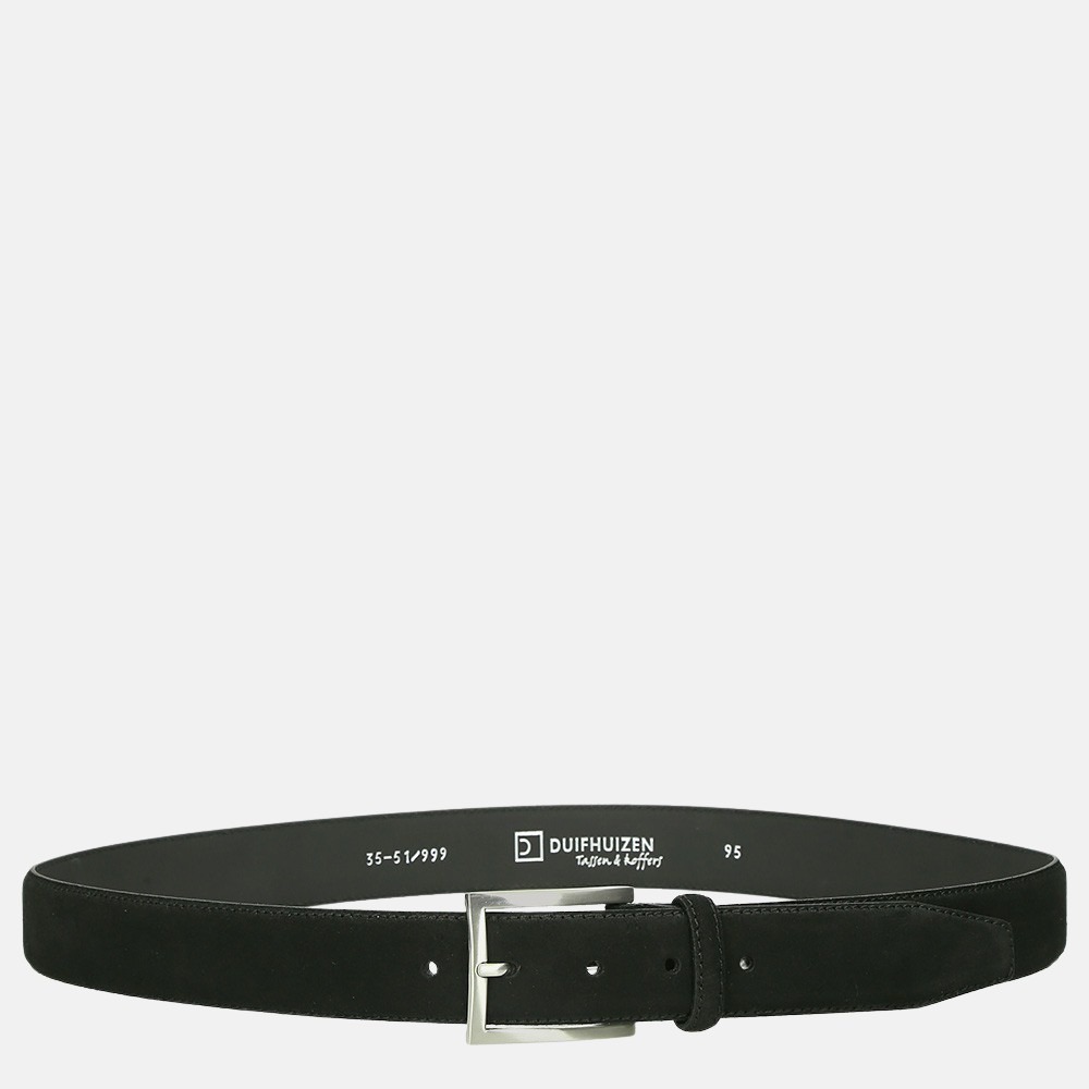 Duifhuizen heren riem 3.5 cm black