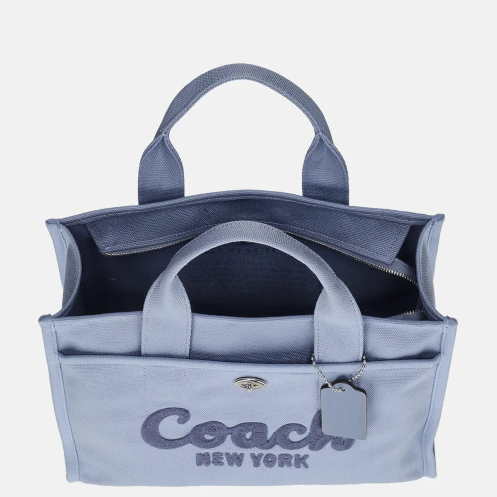 Coach Cargo shopper M slate blue  bij Duifhuizen