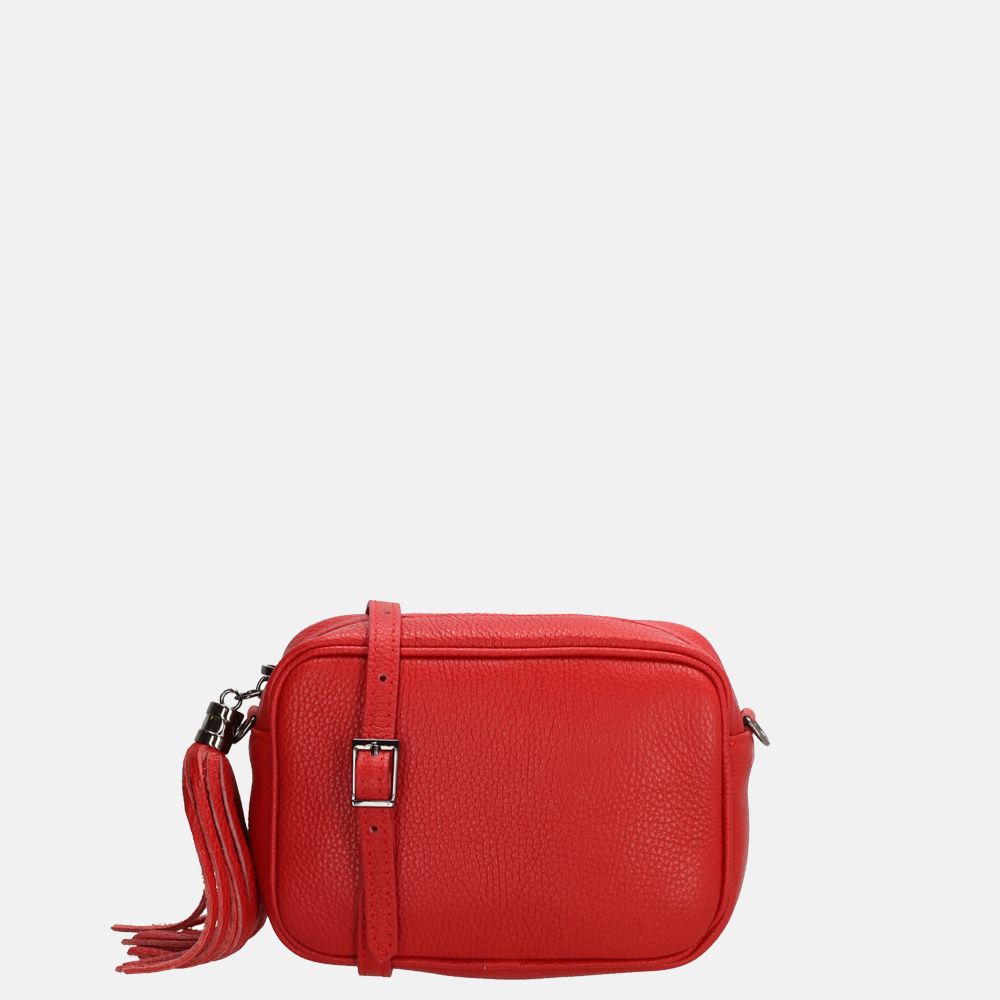 Charm London Anna crossbody tas rood