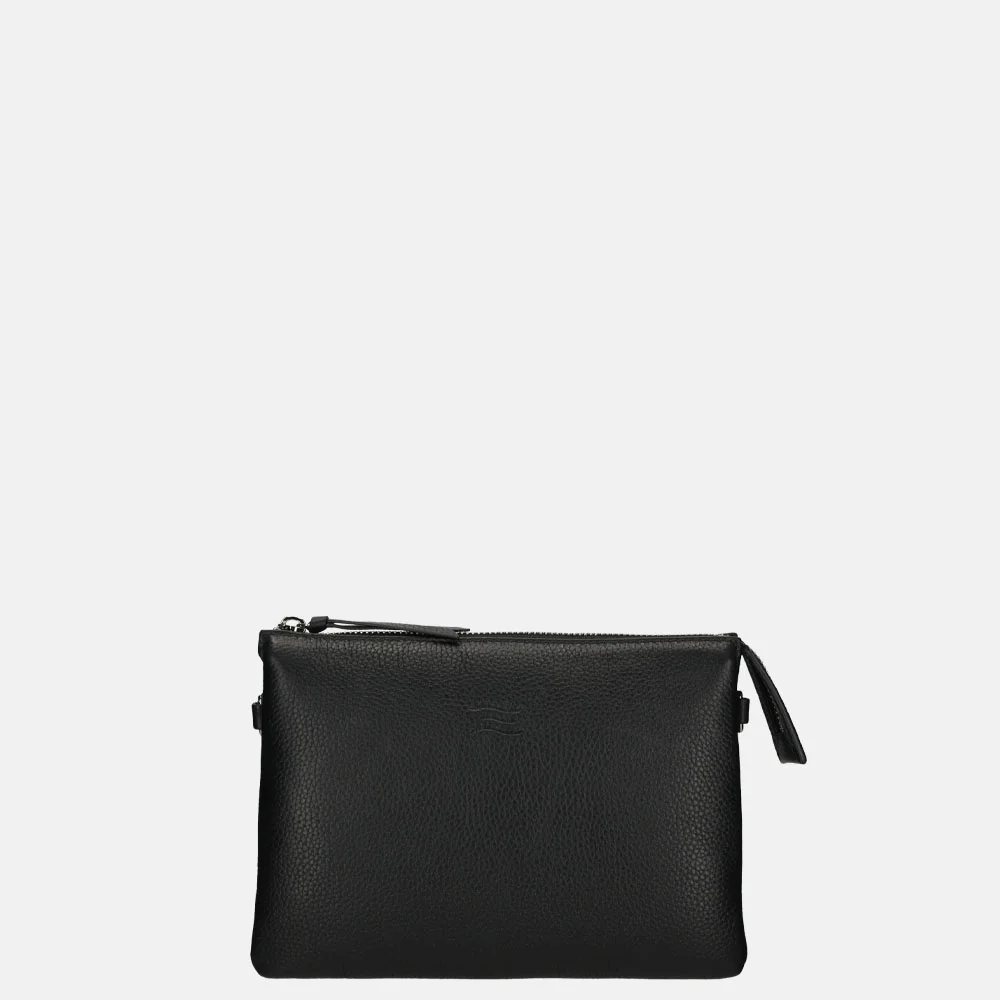 Crinkles crossbody tas black bij Duifhuizen