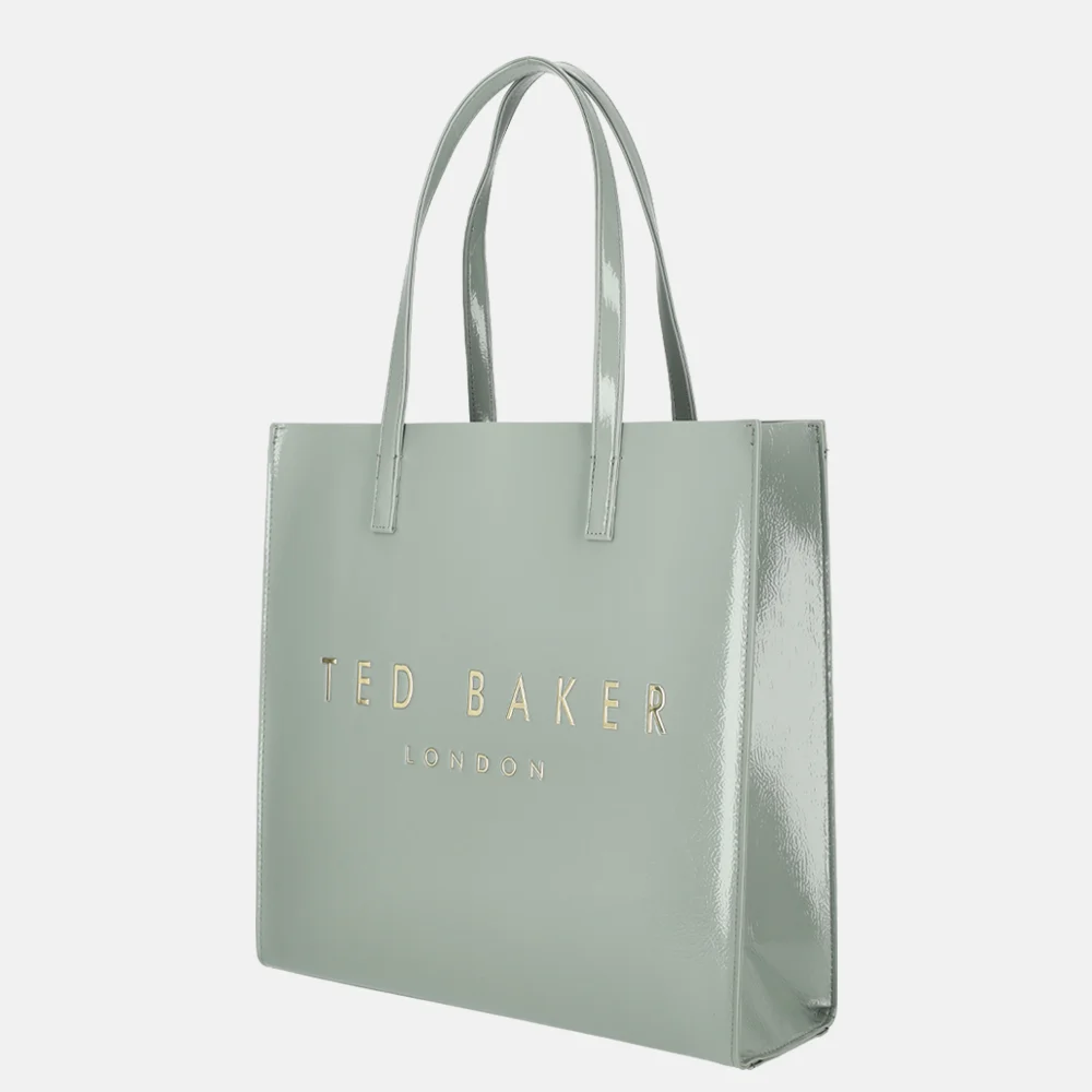 Ted Baker Crinkon shopper grey bij Duifhuizen