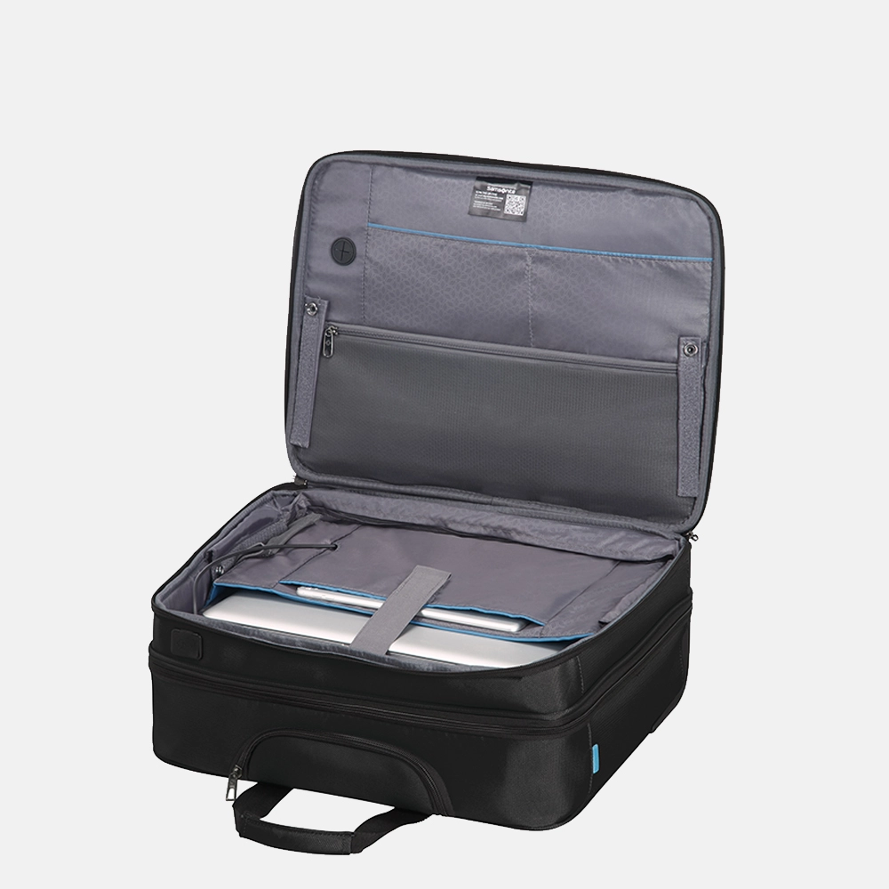 Samsonite Vectura Evo laptoptrolley 17.3 inch black bij Duifhuizen