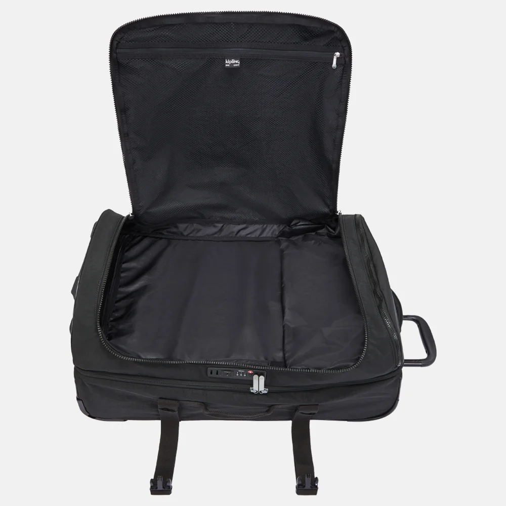 Kipling AViana reistas op wielen M black noir bij Duifhuizen