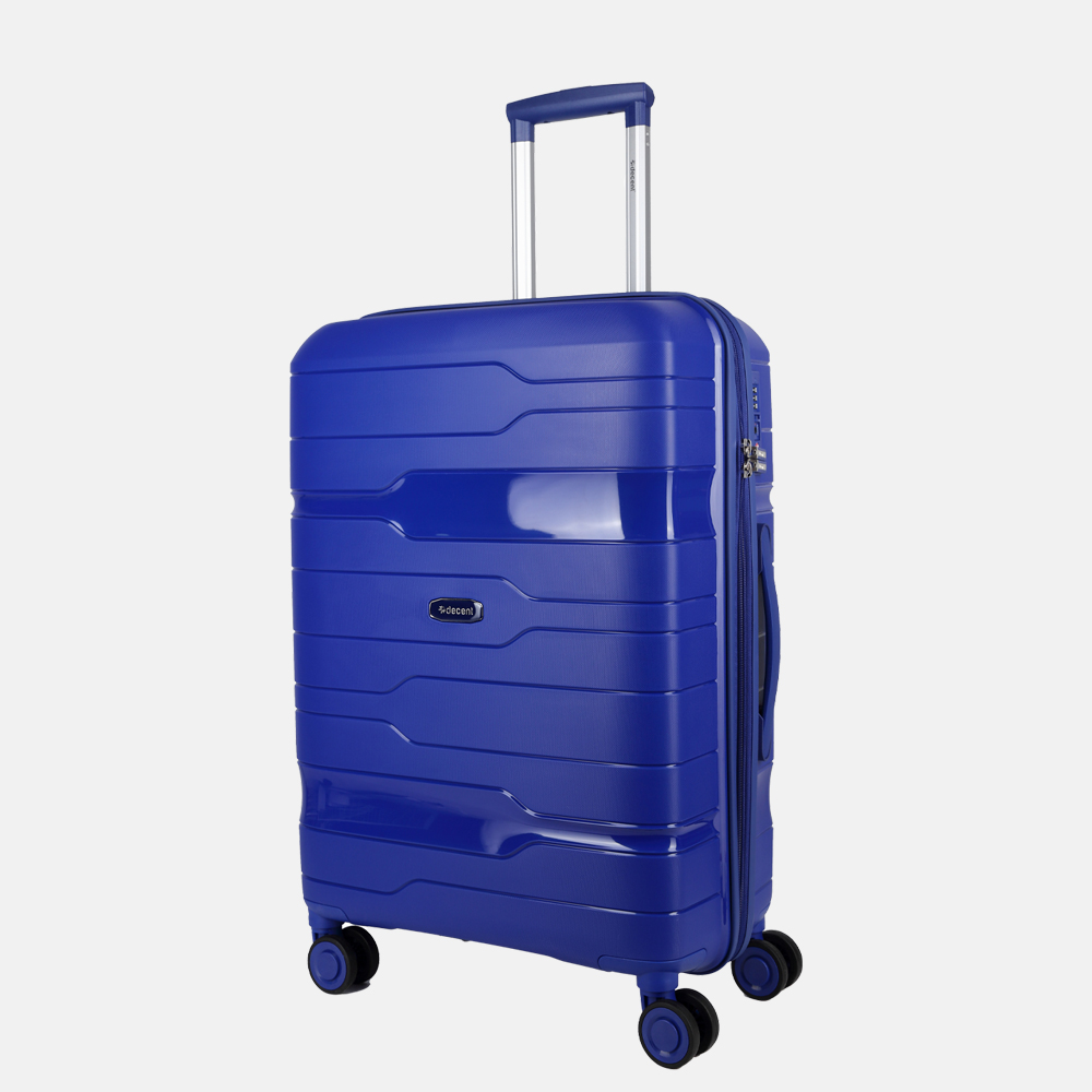 Decent One-City koffer 67 cm donkerblauw bij Duifhuizen