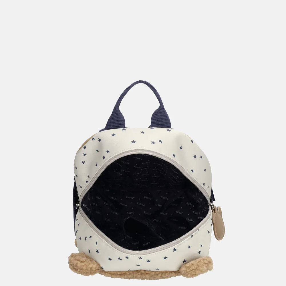 Zebra Trends Buddies kinderrugzak beige bij Duifhuizen