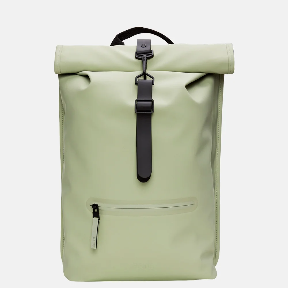 Rains Roll-top rugzak 15 inch earth 020693-Lichtgroen