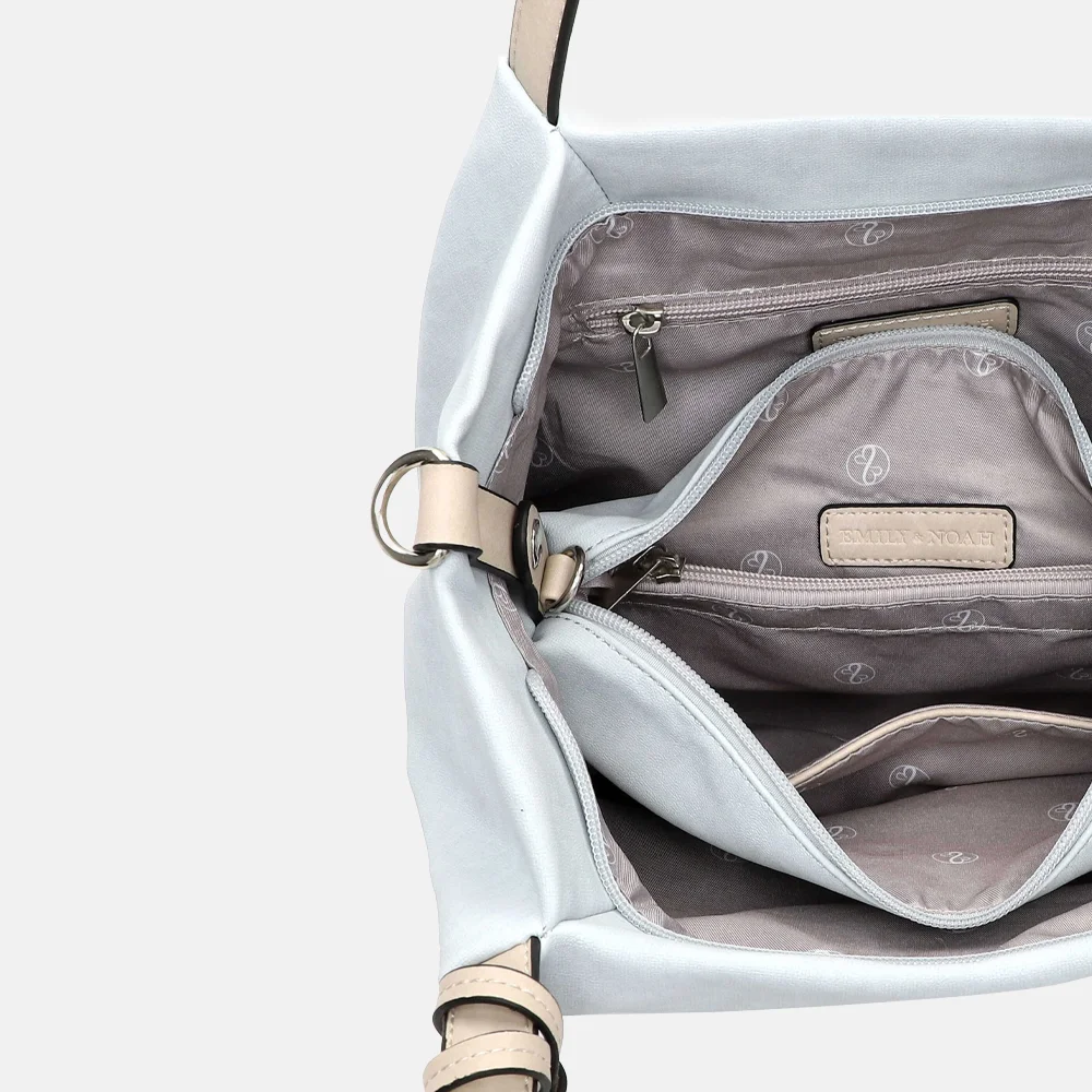 Emily & Noah Eva shopper light blue bij Duifhuizen