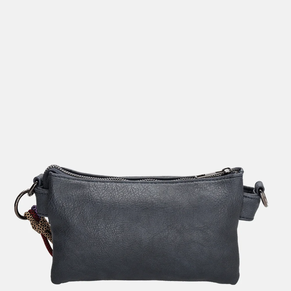 Charm London Tottingham crossbody tas S blauw bij Duifhuizen