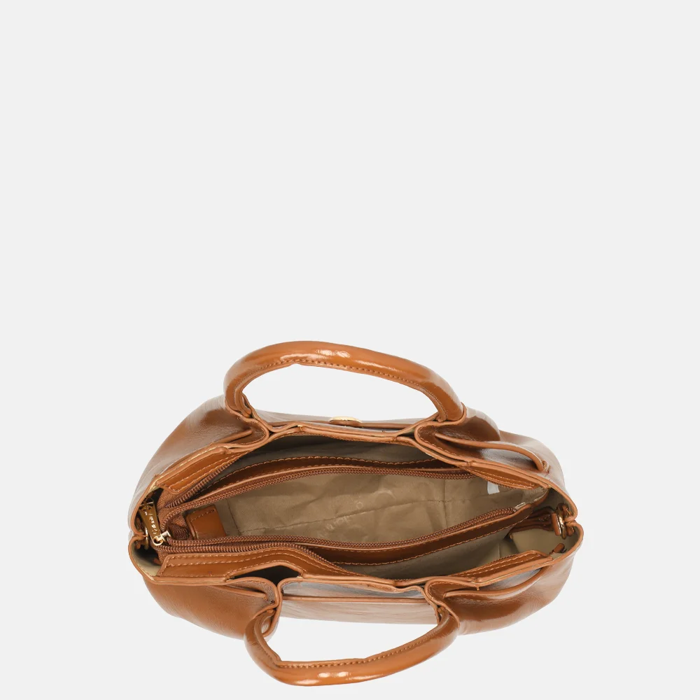 Firenze handtas combi S brown bij Duifhuizen