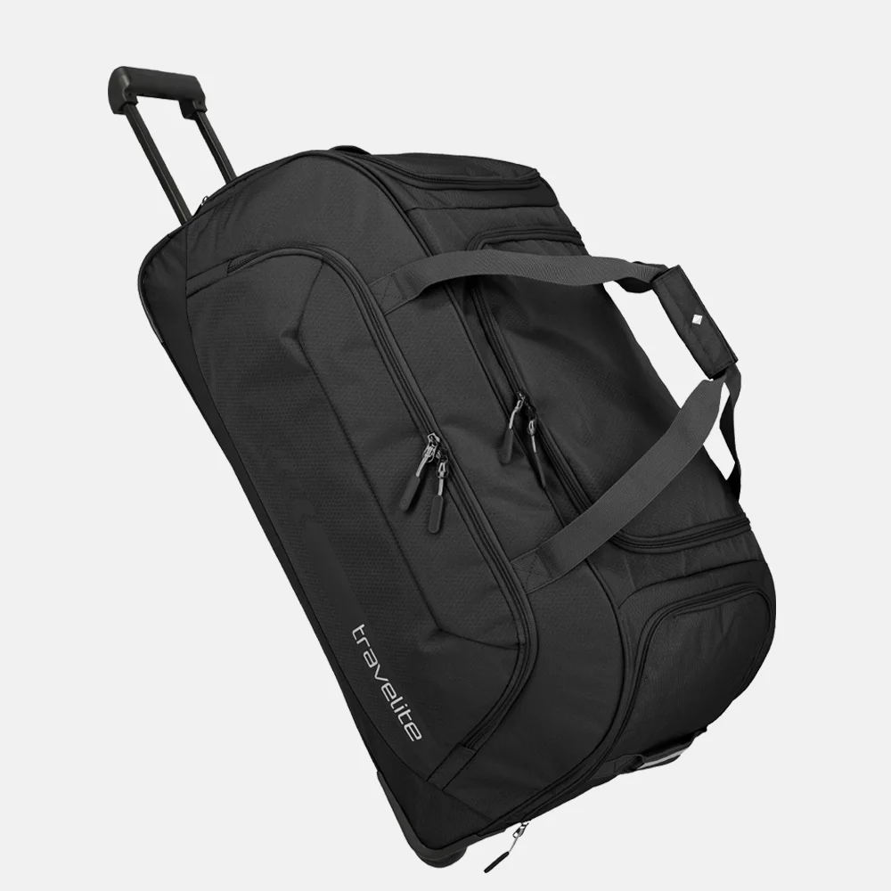Travelite Kick Off reistas op wielen XL black bij Duifhuizen
