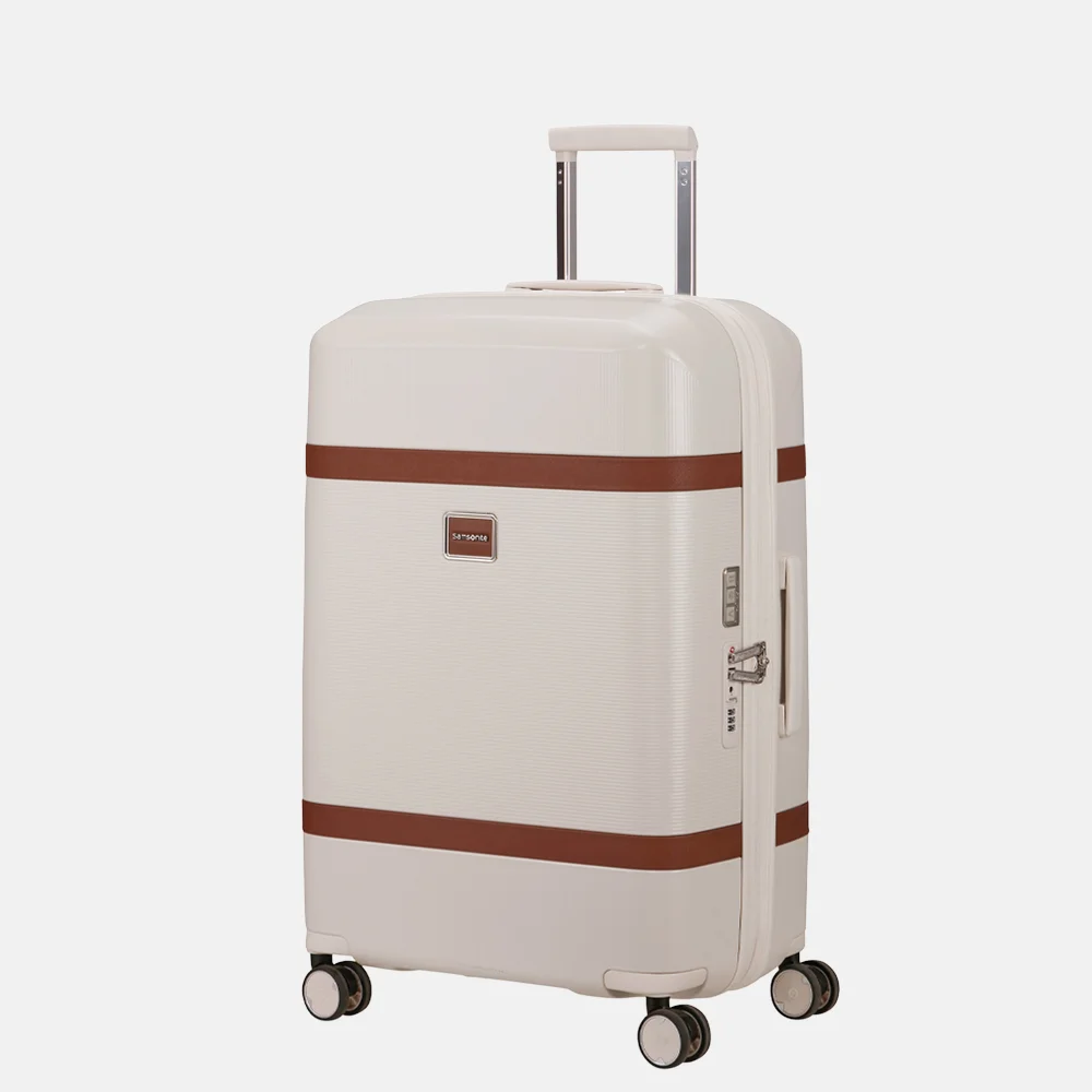 Samsonite Image Spinner reiskoffer expendable 69 cm ivory bij Duifhuizen