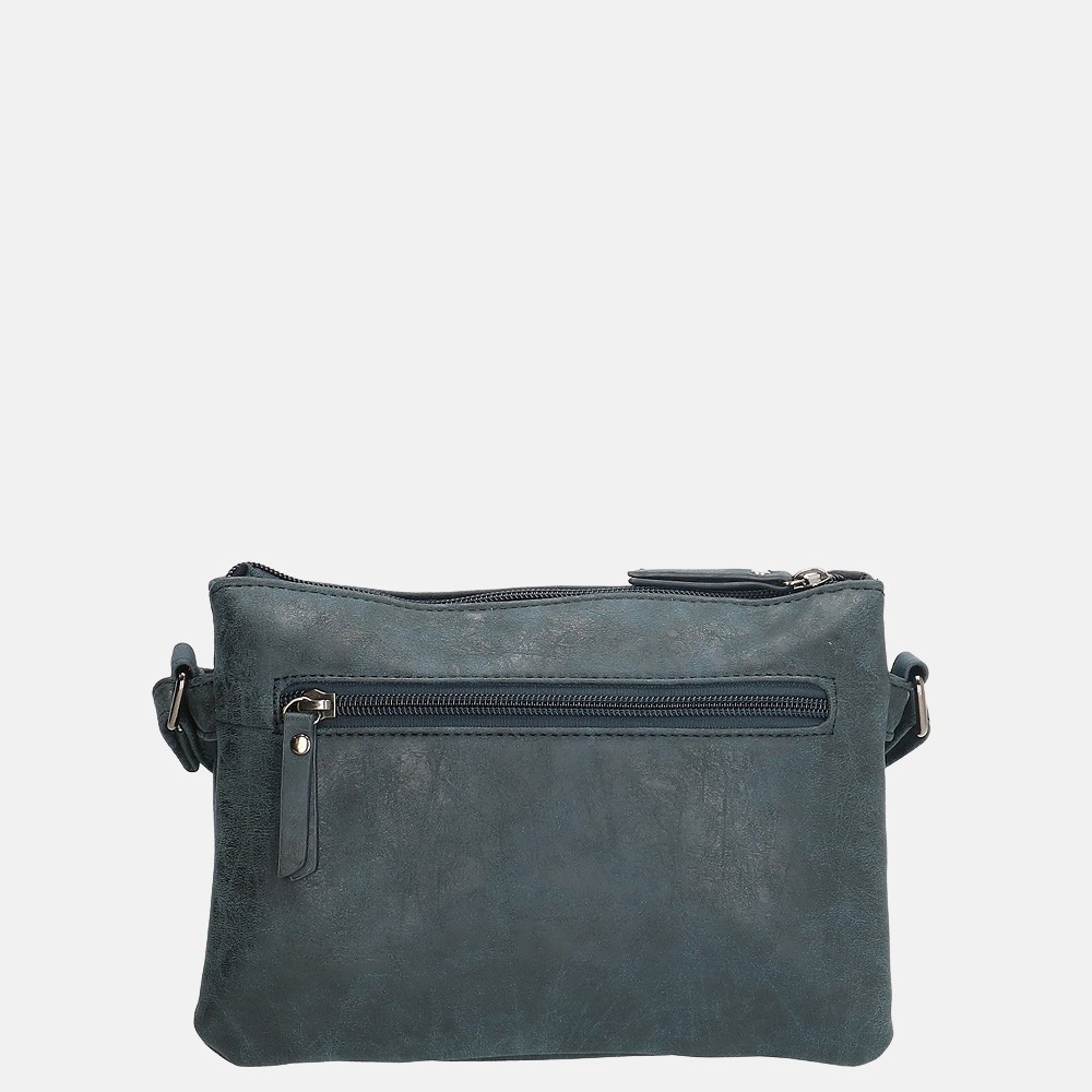 Enrico Benetti Nouméa crossbody tas blue bij Duifhuizen