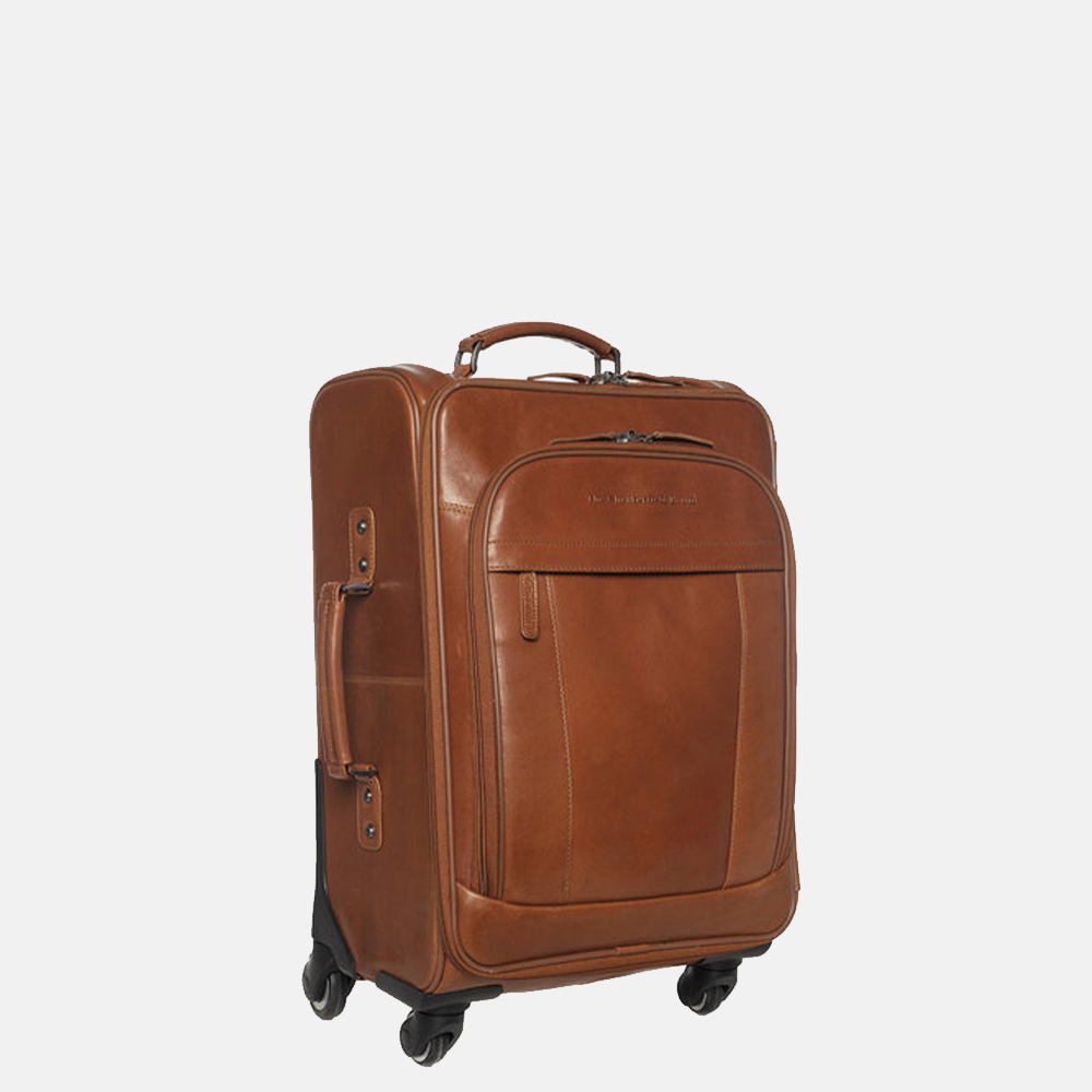 Chesterfield New York Buf Waxed koffer 50 cm cognac