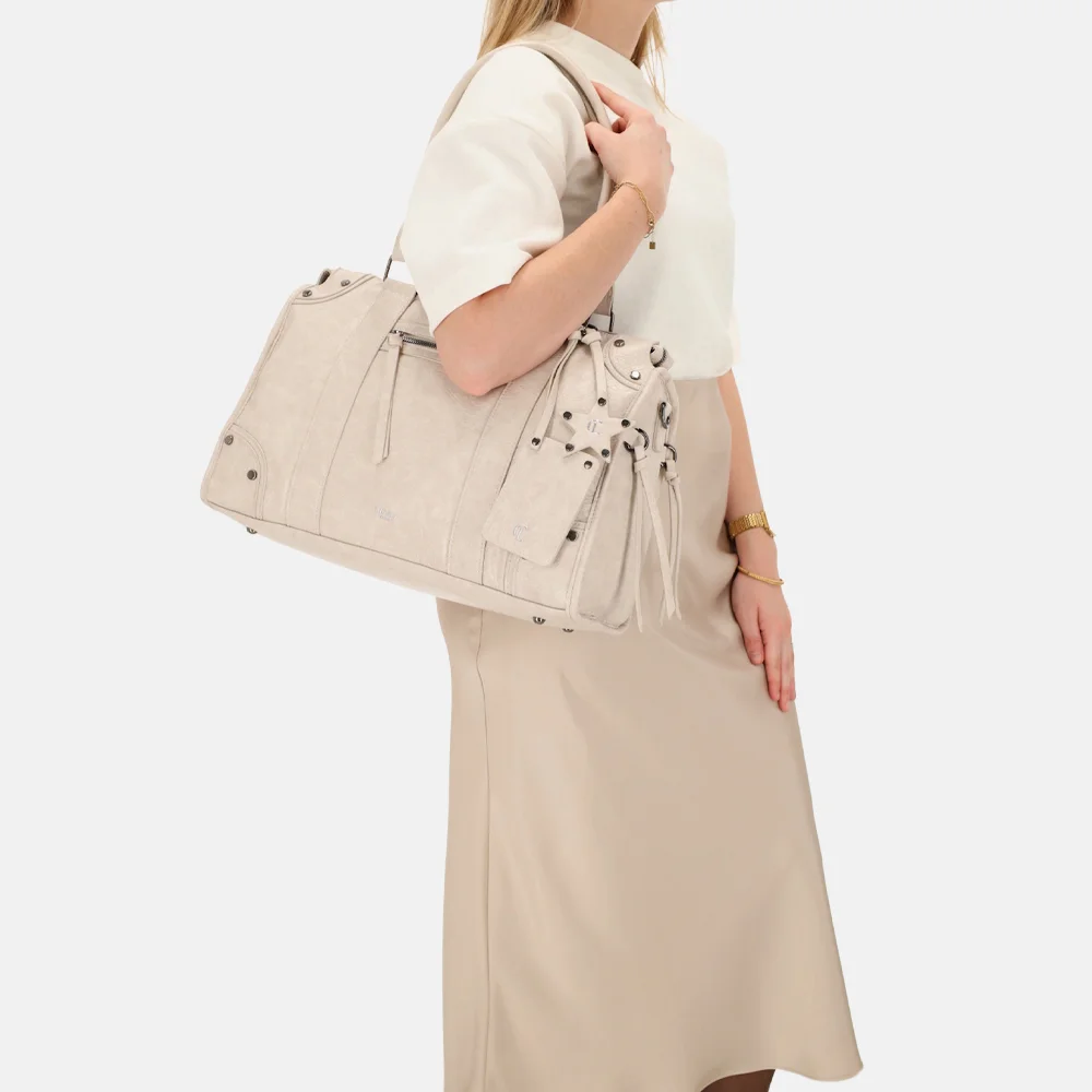 Charm London Berlin shopper L creme bij Duifhuizen