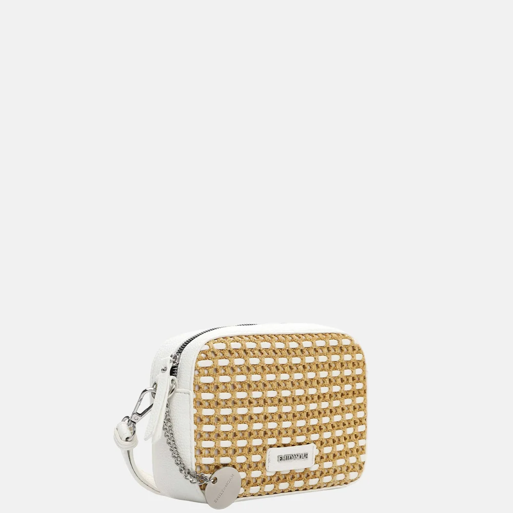 Emily & Noah Jella crossbody tas white bij Duifhuizen