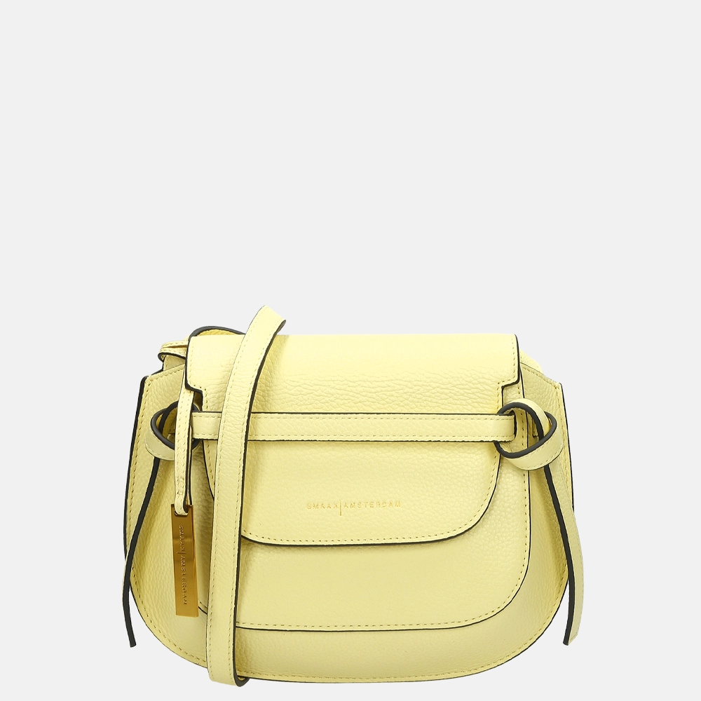 Smaak Amsterdam Clint crossbody tas lemon