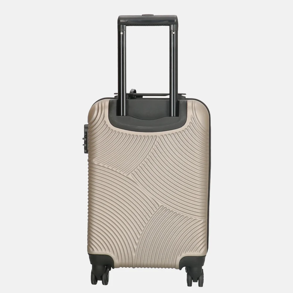 Enrico Benetti Louisville koffer 55 cm champagne bij Duifhuizen