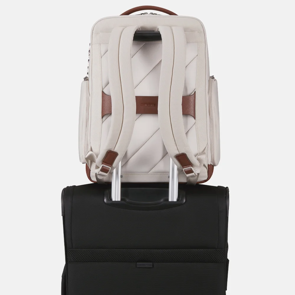 Samsonite Image Biz underseater rugzak 14 inch ivory bij Duifhuizen