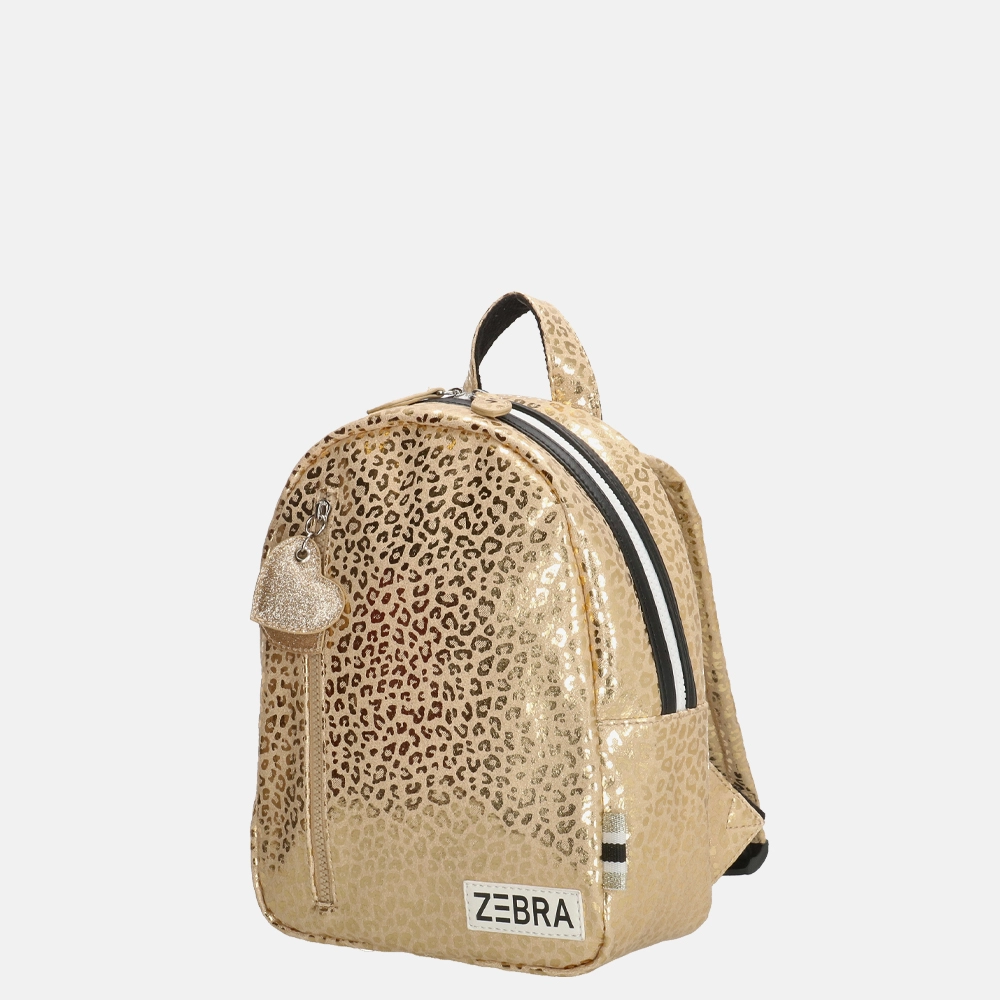 Zebra Trends Panter kinderrugzak S goud bij Duifhuizen