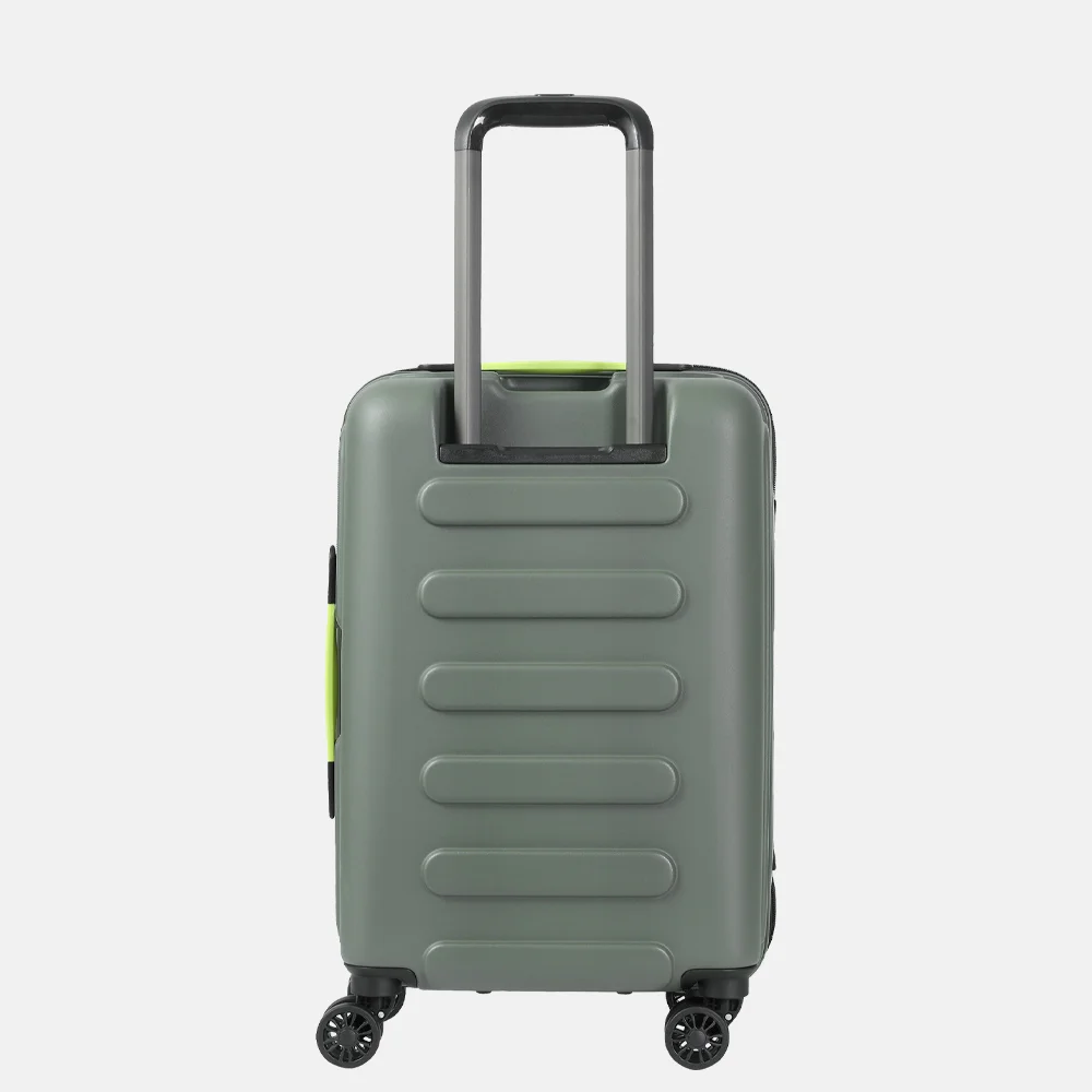 Hedgren Comby spinner handbagage koffer 55 cm olive bij Duifhuizen
