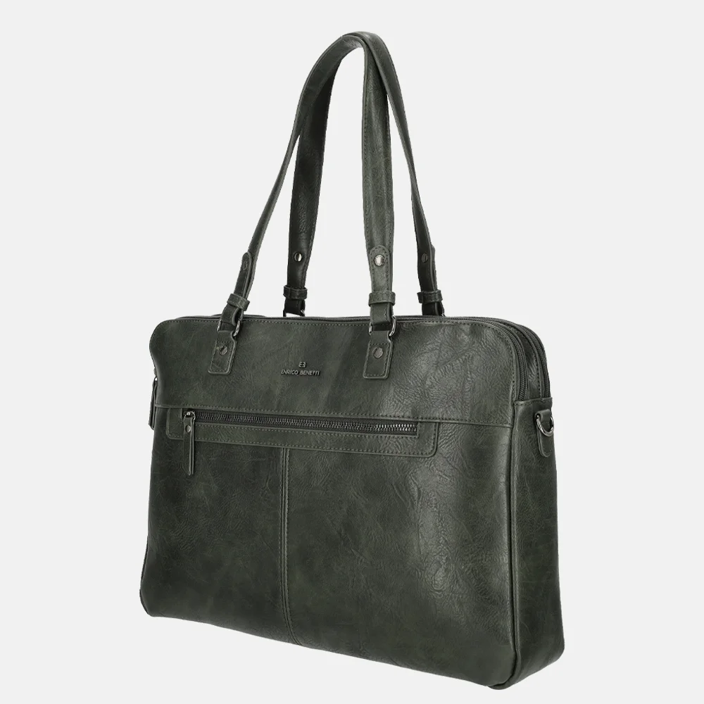 Enrico Benetti Julia shopper olijfgroen bij Duifhuizen