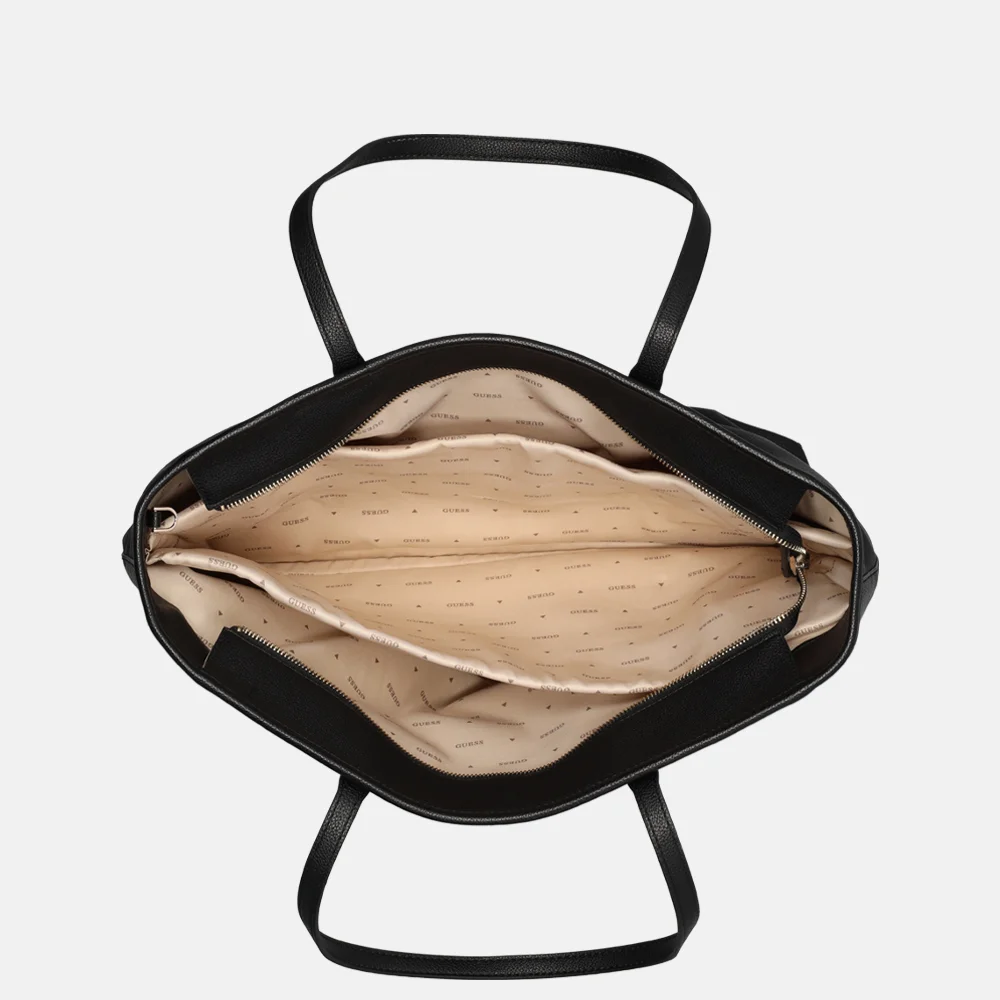 Guess Power play shopper black bij Duifhuizen