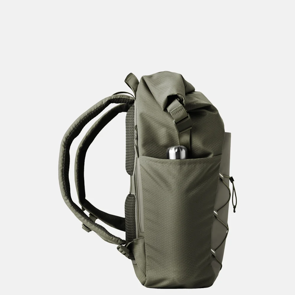 Kapten & Son Yoho rugzak 16 inch forest green bij Duifhuizen
