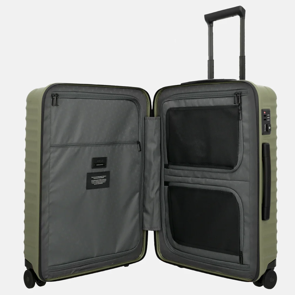 Titan Upgrade reiskoffer 65 cm forest green bij Duifhuizen