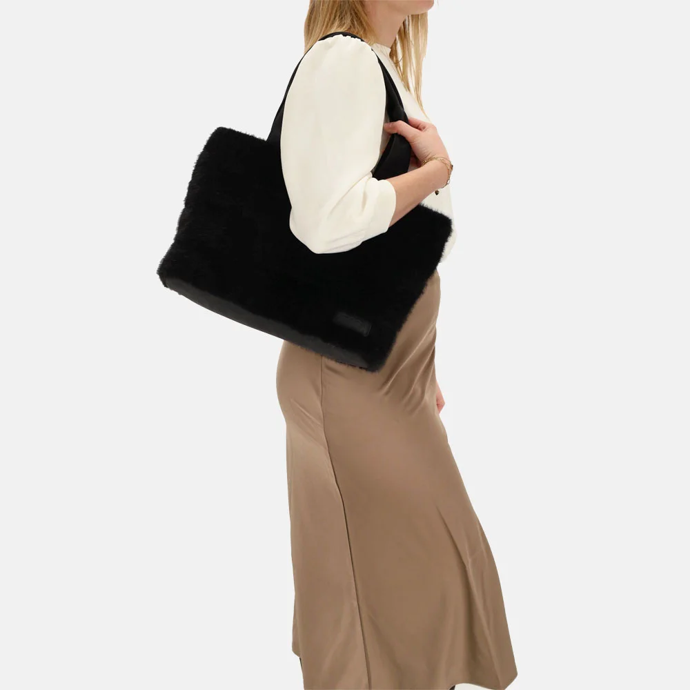 Zebra Trends Emma shopper M zwart bij Duifhuizen