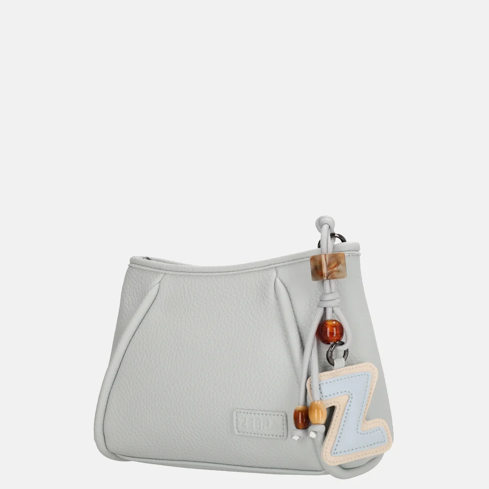 Zebra Trends Sofie crossbody tas light blue bij Duifhuizen