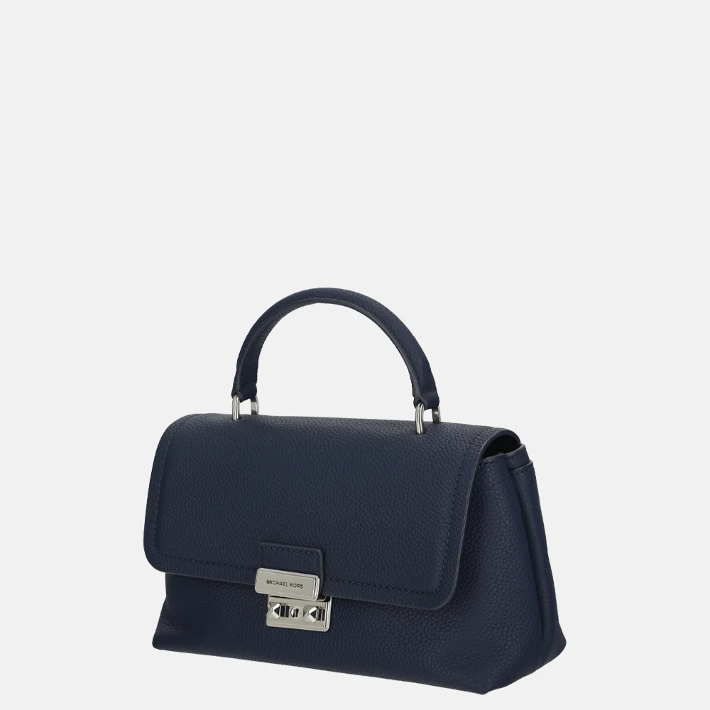 Michael Kors Tribeca satchel handtas M dress blues bij Duifhuizen