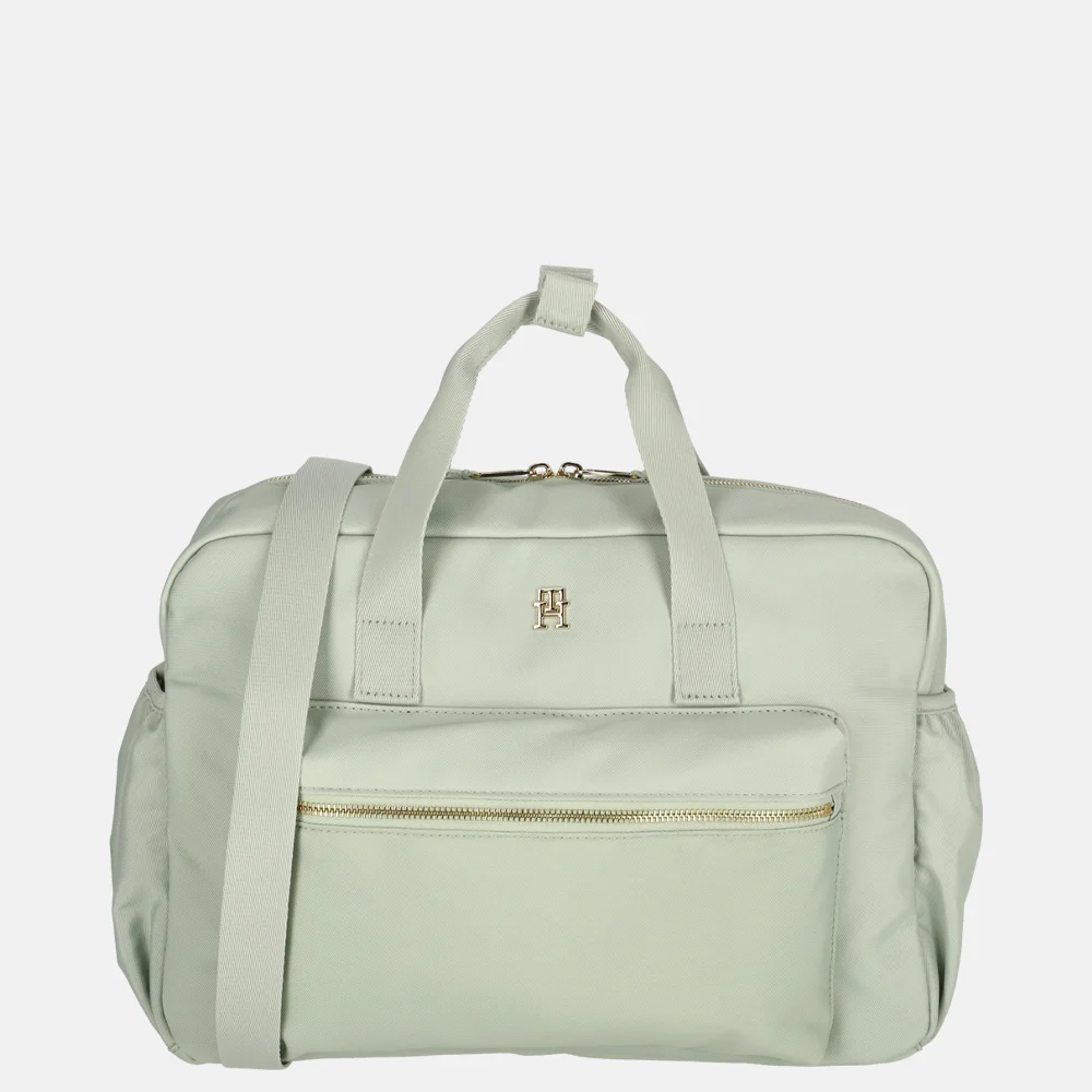 Tommy Hilfiger Essential luiertas misty sage bij Duifhuizen