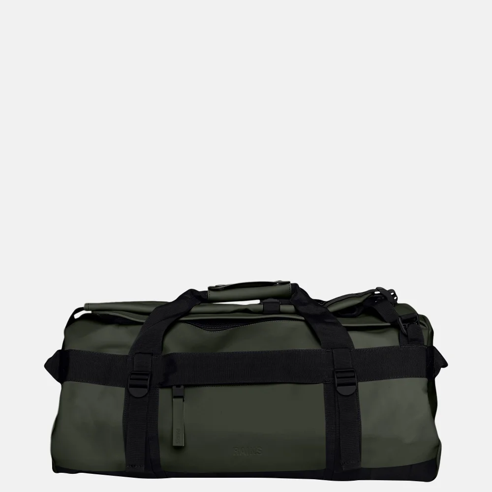 Rains Texel Duffel weekendtas small green