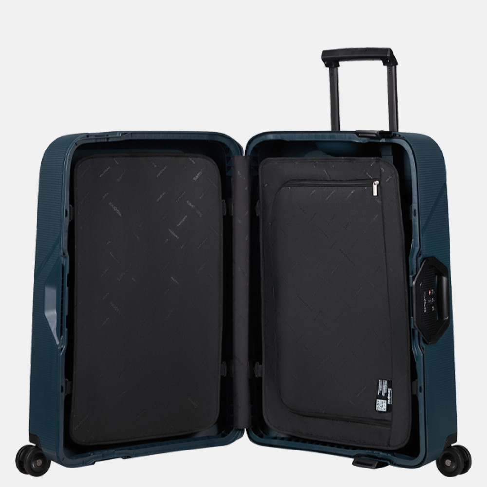 Samsonite Magnum ECO koffer 69 cm midnight blue bij Duifhuizen