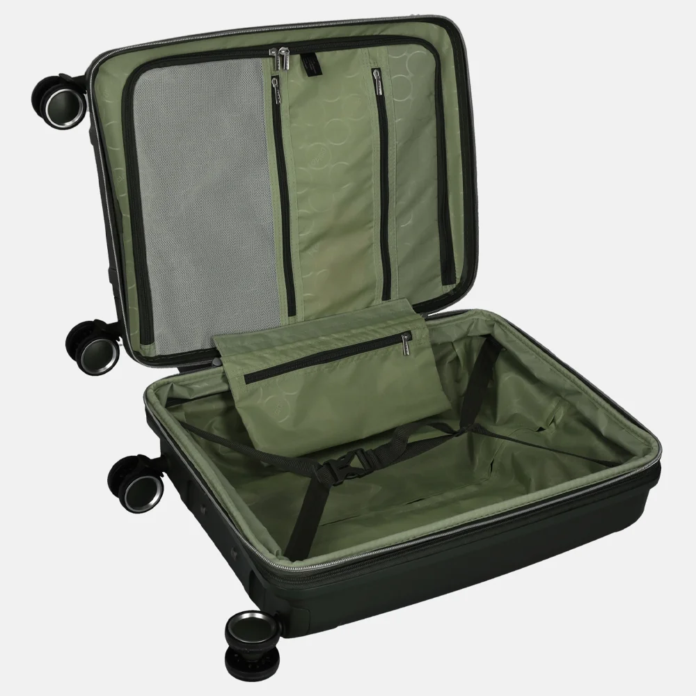 Jump Furano 2 handbagage koffer 55 cm Kaki bij Duifhuizen