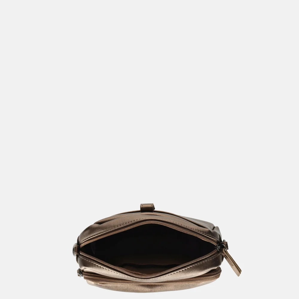 Enrico Benetti Hailey crossbody tas brons bij Duifhuizen