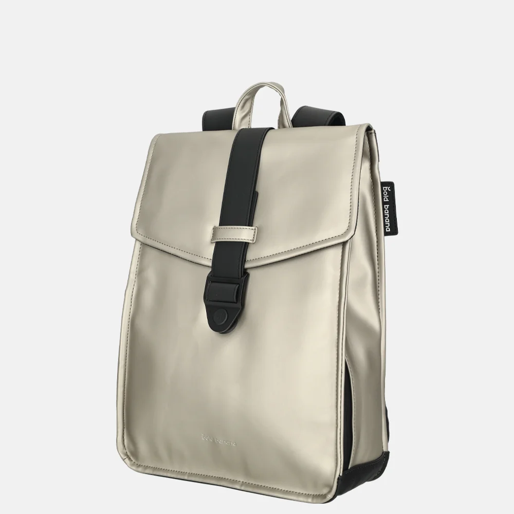 Bold Banana Envelope rugzak 15.6 inch metallic gold bij Duifhuizen