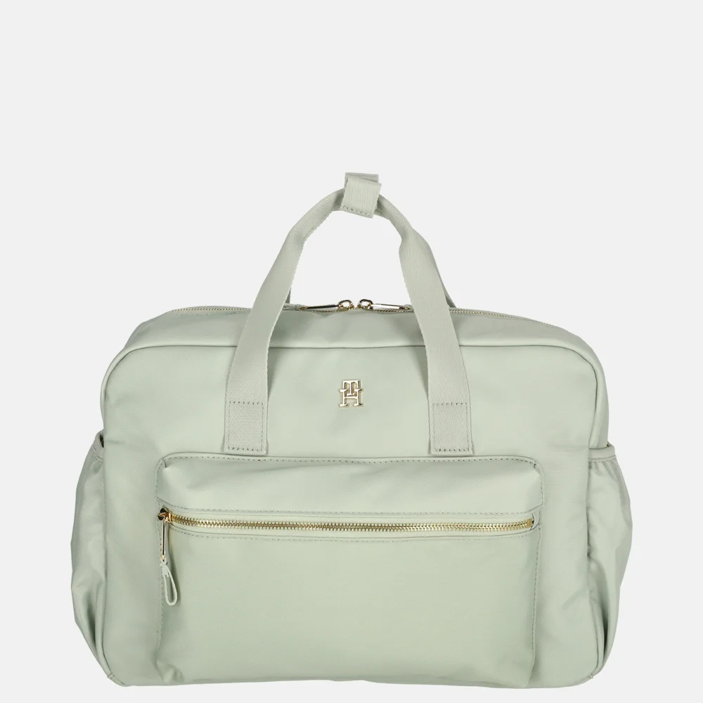 Tommy Hilfiger Essential luiertas misty sage bij Duifhuizen